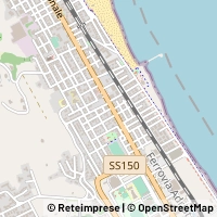 Map Roseto degli Abruzzi