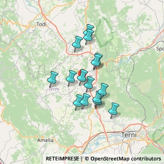 Mappa Via Tuderte Amerina, 05026 Montecastrilli TR, Italia (5.78)