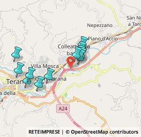 Mappa Autostrada Roma L'Aquila Teramo, 64100 Teramo TE, Italia (1.65417)