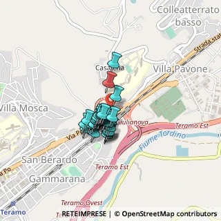 Mappa Viadotto Cartecchio, 64100 Teramo TE, Italia (0.26786)