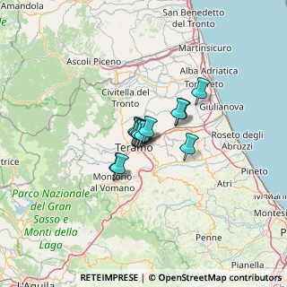 Mappa Viadotto Cartecchio, 64100 Teramo TE, Italia (6.82667)