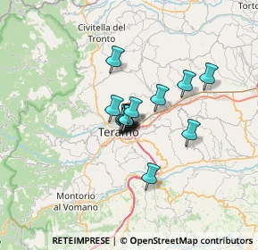 Mappa Viale della Resistenza, 64100 Teramo TE, Italia (3.822)