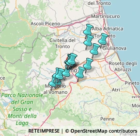 Mappa Viale della Resistenza, 64100 Teramo TE, Italia (8.36933)