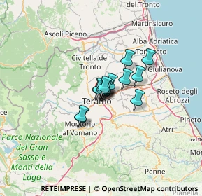 Mappa Viale della Resistenza, 64100 Teramo TE, Italia (6.08933)