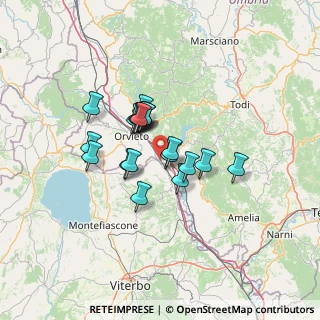 Mappa Località Sant’Egidio, 05023 Baschi TR, Italia (9.7765)
