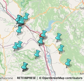 Mappa Via Scoscesa, 05023 Baschi TR, Italia (9.4815)