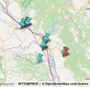 Mappa Via Scoscesa, 05023 Baschi TR, Italia (7.11933)