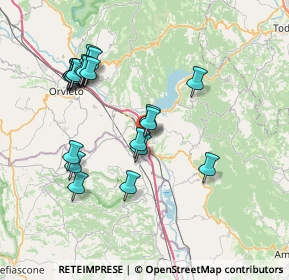 Mappa Via Scoscesa, 05023 Baschi TR, Italia (7.7785)