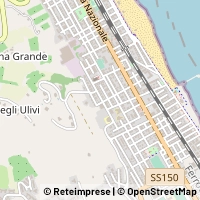 Map Roseto degli Abruzzi