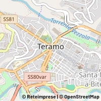 Karte Teramo