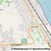 Karta Roseto degli Abruzzi