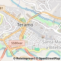 Térkép Teramo