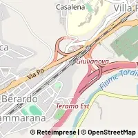 Map Teramo
