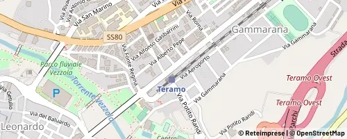 Mappa Teramo