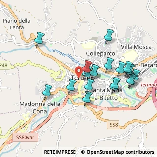Mappa DE LUCA GABRIELE, 64100 Teramo TE, Italia (0.9745)
