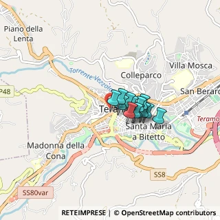 Mappa DE LUCA GABRIELE, 64100 Teramo TE, Italia (0.47385)