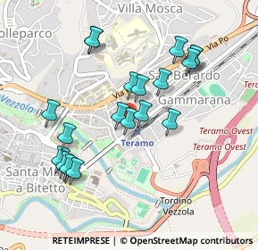 Mappa Via Giacomo, 64100 Teramo TE, Italia (0.4815)