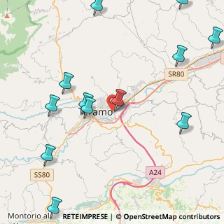 Mappa Via Pannella Giacomo, 64100 Teramo TE, Italia (5.85)
