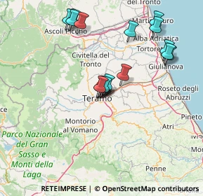 Mappa Via Giacomo, 64100 Teramo TE, Italia (14.44471)