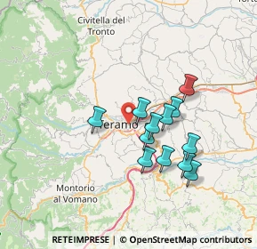 Mappa Via Pannella Giacomo, 64100 Teramo TE, Italia (6.1075)