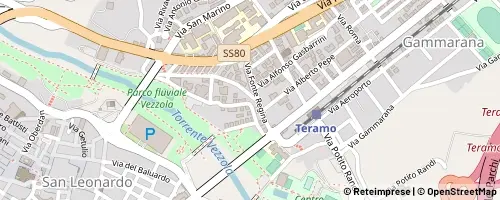 Mappa Teramo