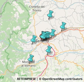 Mappa Via Domenico Malaspina, 64100 Teramo TE, Italia (3.71167)