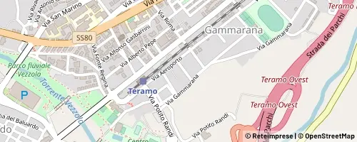 Mappa Teramo