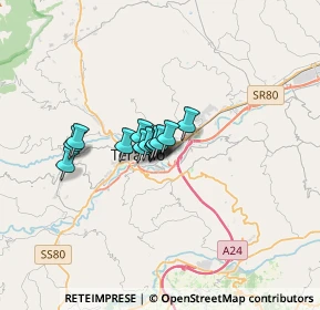 Mappa Via Adelchi Fioredonati, 64100 Teramo TE, Italia (1.79846)