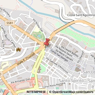 Mappa Piazza Giuseppe Garibaldi, 4, 64100 Teramo, Teramo (Abruzzo)