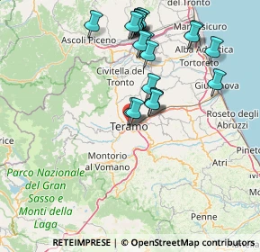 Mappa Via Duca D'Aosta, 64100 Teramo TE, Italia (16.1175)