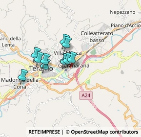 Mappa Via P. Gammelli, 64100 Teramo TE, Italia (1.26273)