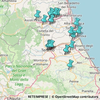 Mappa Via Aeroporto, 64100 Teramo TE, Italia (15.6795)