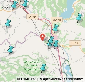 Mappa SP 5, 01024 Castiglione In Teverina VT, Italia (6.29714)