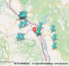 Mappa SP 5, 01024 Castiglione In Teverina VT, Italia (7.47625)