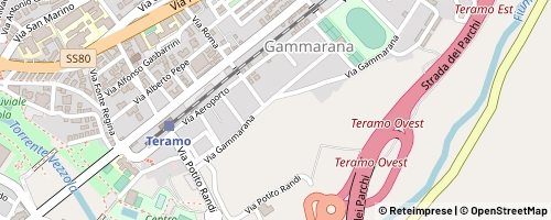 Mappa Teramo