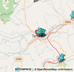 Mappa Via Giovanna d'Arco, 64100 Teramo TE, Italia (4.36938)