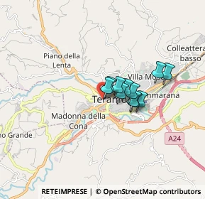 Mappa Via Giovanna d'Arco, 64100 Teramo TE, Italia (1.06545)