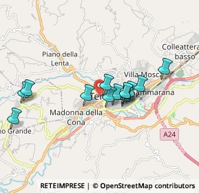 Mappa Via Giovanna d'Arco, 64100 Teramo TE, Italia (1.57462)