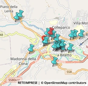 Mappa Via Giovanna d'Arco, 64100 Teramo TE, Italia (0.8355)