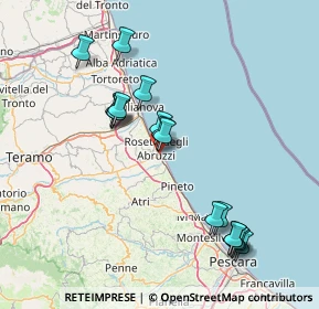 Mappa Via Nazionale Adriatica Sud, 64026 Roseto degli Abruzzi TE, Italia (15.93059)