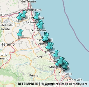 Mappa Via Nazionale Adriatica Sud, 64026 Roseto degli Abruzzi TE, Italia (14.426)