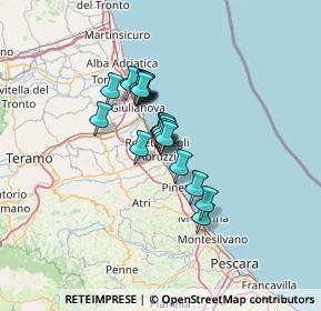Mappa Via Nazionale Adriatica Sud, 64026 Roseto degli Abruzzi TE, Italia (8.6235)