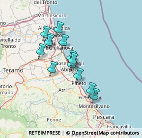 Mappa Via Nazionale Adriatica Sud, 64026 Roseto degli Abruzzi TE, Italia (10.99692)