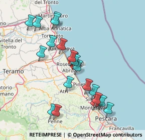 Mappa Via Nazionale Adriatica Sud, 64026 Roseto degli Abruzzi TE, Italia (15.641)