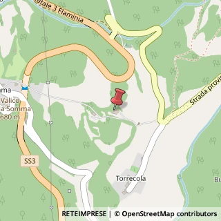 Mappa Località Torre Cola, 6, 06049 Spoleto, Perugia (Umbria)