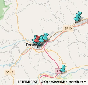 Mappa Via Luigi Tripoti, 64100 Teramo TE, Italia (2.92929)