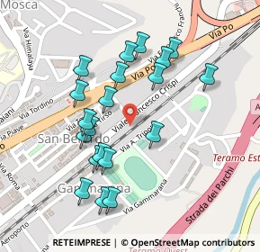 Mappa Via Luigi Tripoti, 64100 Teramo TE, Italia (0.2355)