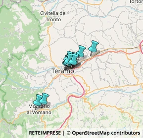 Mappa Via Luigi Tripoti, 64100 Teramo TE, Italia (3.50545)