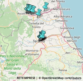 Mappa Via Luigi Tripoti, 64100 Teramo TE, Italia (13.042)