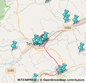 Mappa Via Della Pescara, 64100 Teramo TE, Italia (4.80813)